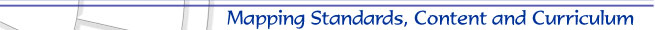 Mapping standards, content and curriculum