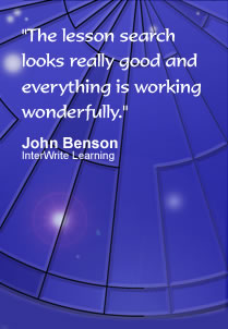 Lesson search looks good - EdGate resource center